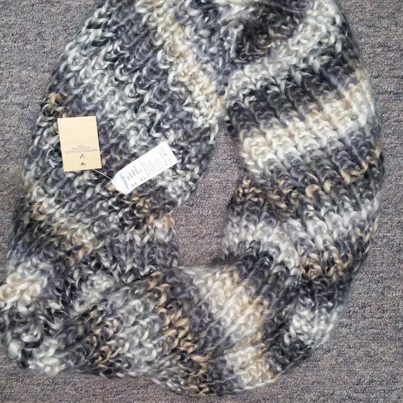 Aerie Scarf American Eagle Size Dark Color Comb - Picture 2 of 5